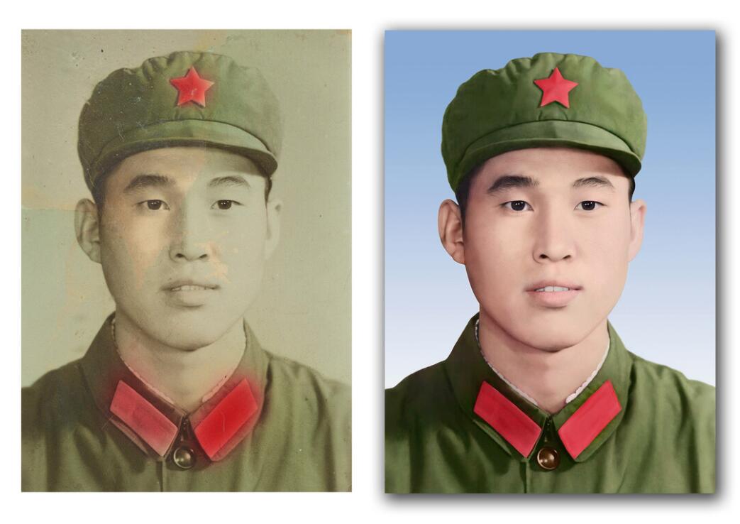 平度破损照片修复-18